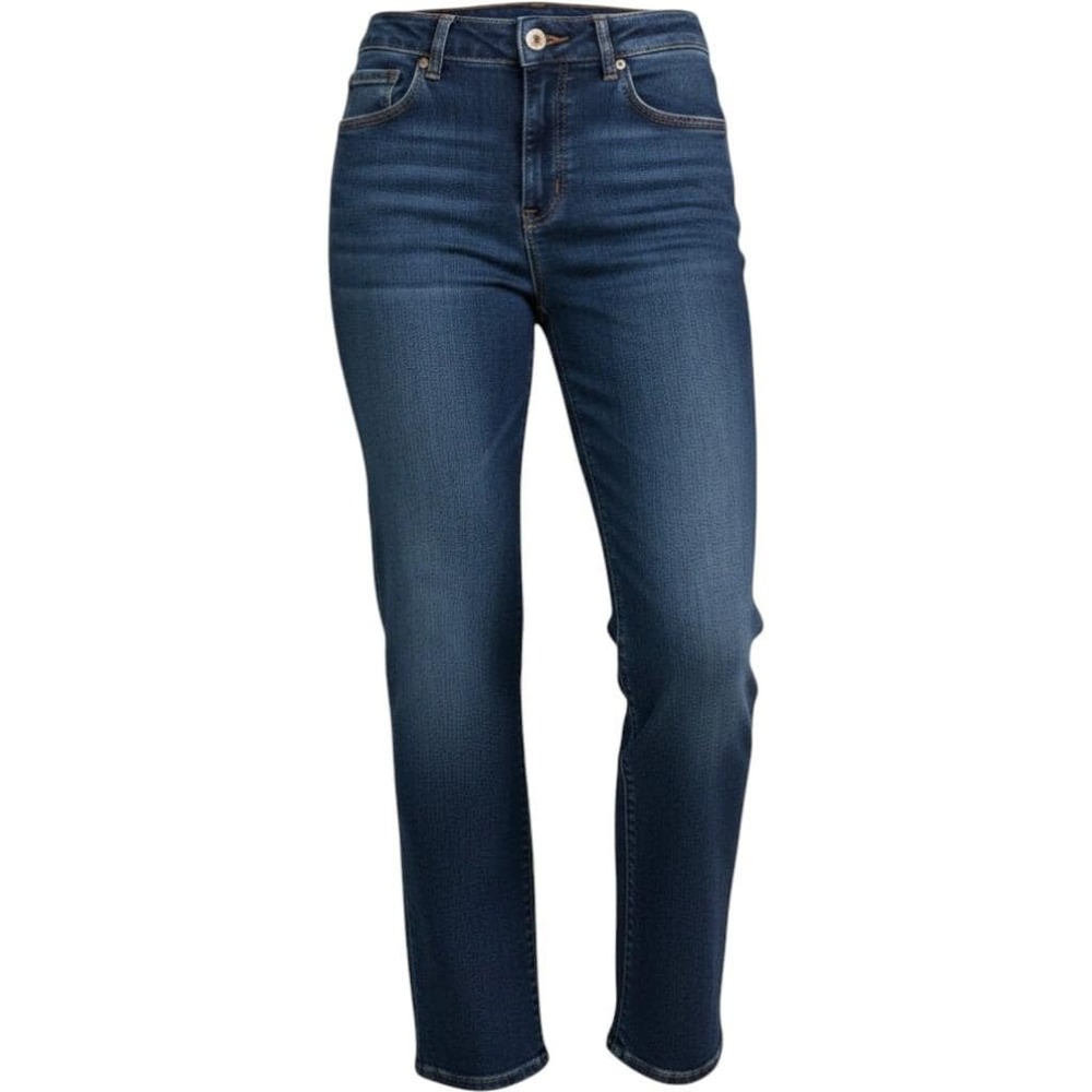 Democracy Ab solution Wide Leg Jeans Dark Wash Indigo Stretch Denim 18W 38x30